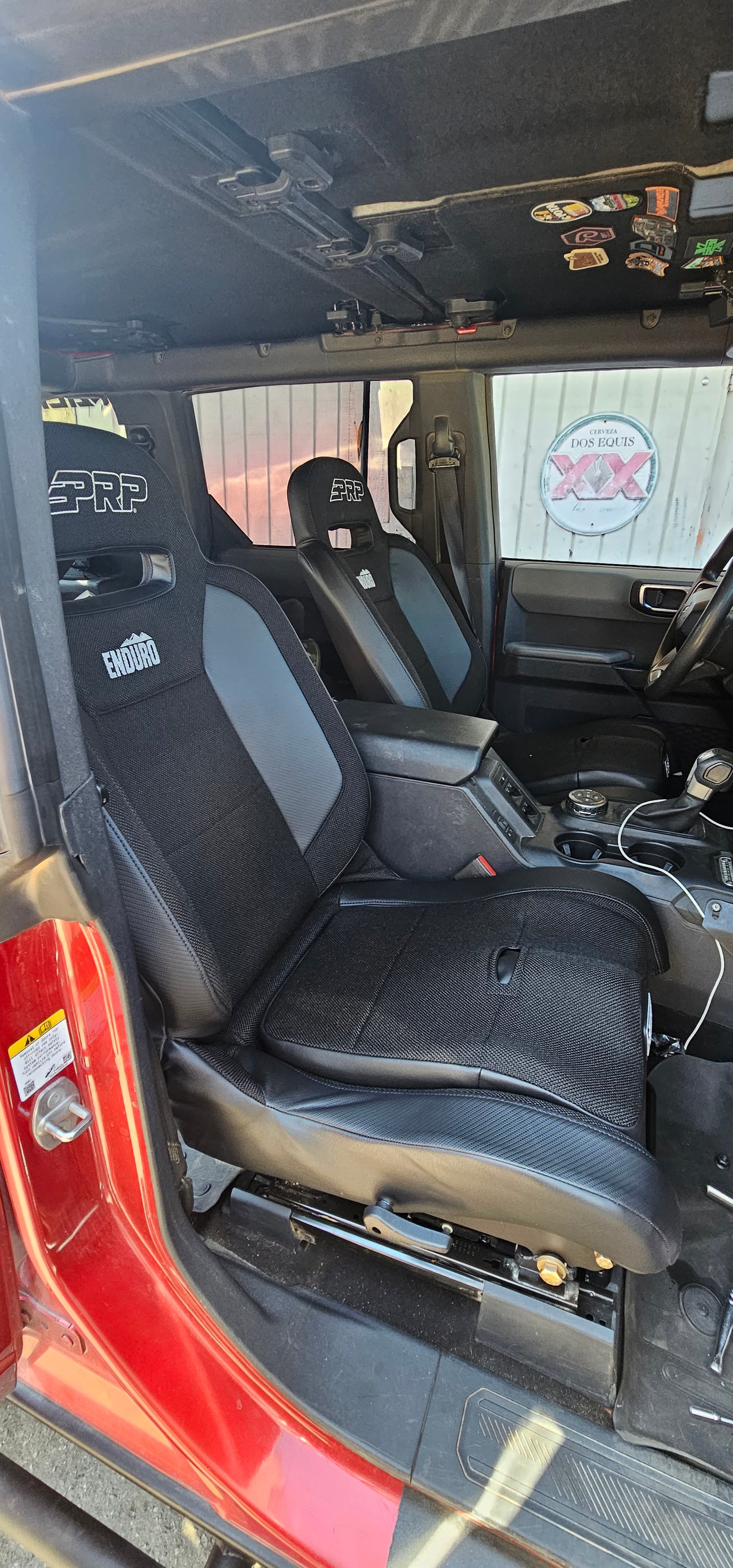 2021+ PRP seat rails